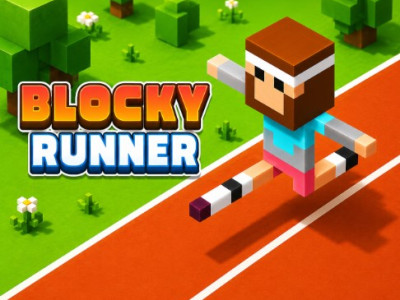 Blocky Runner background