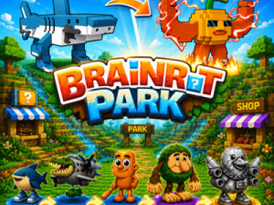 Brainrot Park background