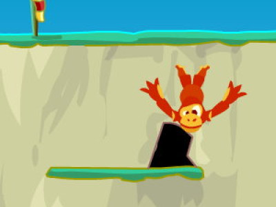 Monkey Cliff Diving background